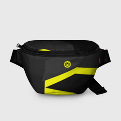 Поясная сумка FC Borussia: Sport Geometry, цвет: 3D-принт
