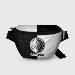 Поясная сумка Ramones B&W, цвет: 3D-принт