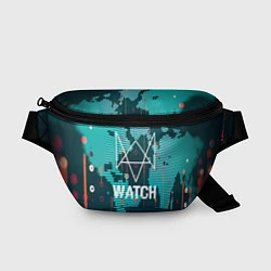 Поясная сумка Watch Dogs 2: Network Hack, цвет: 3D-принт
