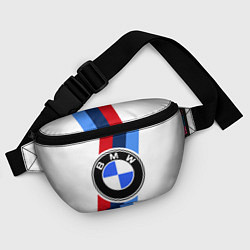 Поясная сумка BMW M: White Sport, цвет: 3D-принт — фото 2