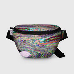 Поясная сумка Optical Glitch, цвет: 3D-принт