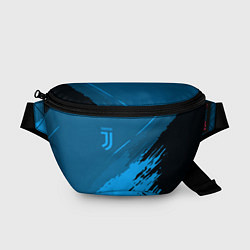 Поясная сумка FC Juventus: Blue Original, цвет: 3D-принт