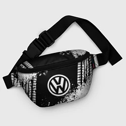 Поясная сумка Volkswagen: Black Spray, цвет: 3D-принт — фото 2