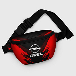 Поясная сумка Opel: Red Anger, цвет: 3D-принт — фото 2