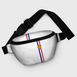 Поясная сумка Франция: лента с гербом цвета 3D-принт — фото 2