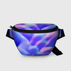 Поясная сумка Neon Waves, цвет: 3D-принт