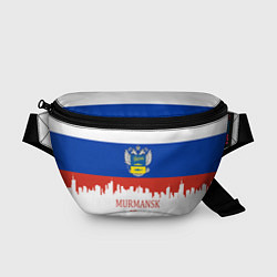 Поясная сумка Murmansk: Russia, цвет: 3D-принт