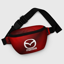 Поясная сумка Mazda: Red Carbon, цвет: 3D-принт — фото 2