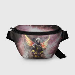 Поясная сумка Пожарный ангел, цвет: 3D-принт