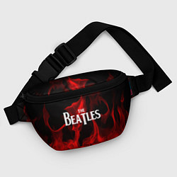 Поясная сумка The Beatles: Red Flame, цвет: 3D-принт — фото 2