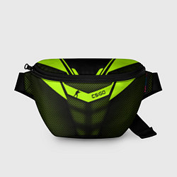 Поясная сумка CS:GO Carbon Form, цвет: 3D-принт