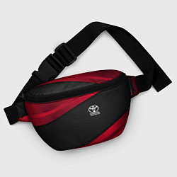 Поясная сумка Toyota: Red Sport, цвет: 3D-принт — фото 2