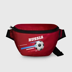 Поясная сумка Russia Football, цвет: 3D-принт