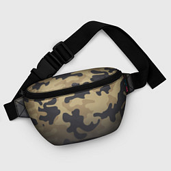 Поясная сумка Camouflage Khaki, цвет: 3D-принт — фото 2