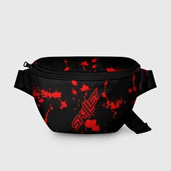 Поясная сумка Skillet: Blood Style, цвет: 3D-принт