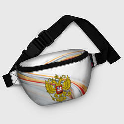Поясная сумка Россия необъятная, цвет: 3D-принт — фото 2
