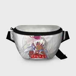 Поясная сумка Senpai: White Girl, цвет: 3D-принт