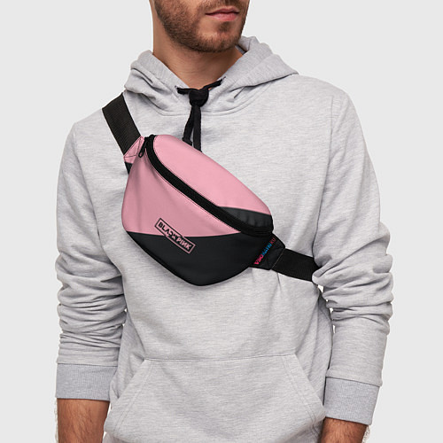 Поясная сумка Black Pink / 3D-принт – фото 3