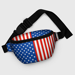 Поясная сумка American Patriot, цвет: 3D-принт — фото 2