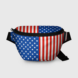 Поясная сумка American Patriot цвета 3D-принт — фото 1