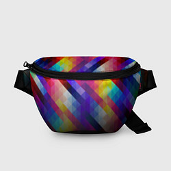 Поясная сумка Colour Cubes, цвет: 3D-принт