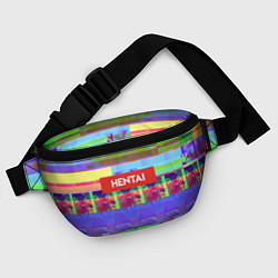 Поясная сумка Hentai TV, цвет: 3D-принт — фото 2