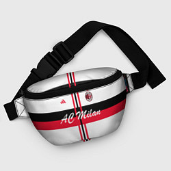 Поясная сумка AC Milan: White Form, цвет: 3D-принт — фото 2
