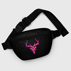 Поясная сумка Neon Deer, цвет: 3D-принт — фото 2
