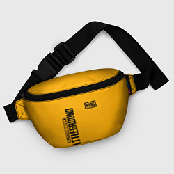 Поясная сумка PUBG: Yellow Fashion, цвет: 3D-принт — фото 2