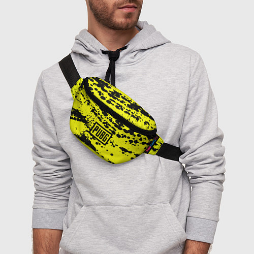 Поясная сумка PUBG: Yellow Stained / 3D-принт – фото 3