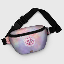 Поясная сумка Цветочный шар, цвет: 3D-принт — фото 2