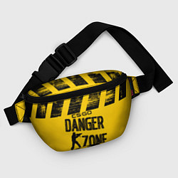Поясная сумка Counter-Strike: Danger Zone, цвет: 3D-принт — фото 2