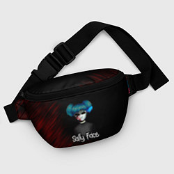 Поясная сумка Sally Face окровавленное лицо, цвет: 3D-принт — фото 2