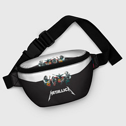 Поясная сумка Metallica, цвет: 3D-принт — фото 2