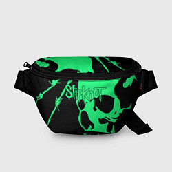 Поясная сумка Slipknot: Acid Skull, цвет: 3D-принт