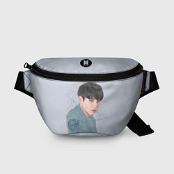 Поясная сумка Jeon Jungkook, цвет: 3D-принт