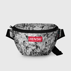 Поясная сумка HENTAI, цвет: 3D-принт