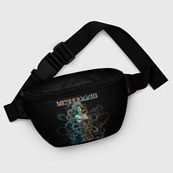 Поясная сумка Meshuggah: Violent Sleep цвета 3D-принт — фото 2
