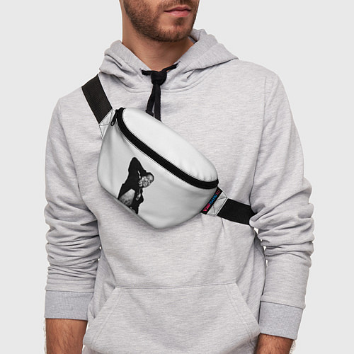 Поясная сумка ASAP Rocky: White Fashion / 3D-принт – фото 3