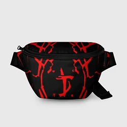 Поясная сумка DOOM: Red Slayer, цвет: 3D-принт