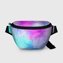 Поясная сумка Неоновое лето, цвет: 3D-принт