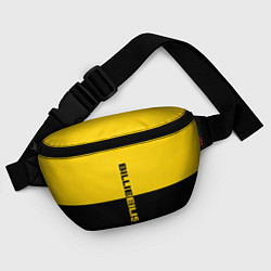 Поясная сумка BILLIE EILISH: Yellow & Black, цвет: 3D-принт — фото 2