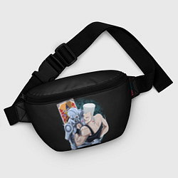 Поясная сумка Приключения ДжоДжо, цвет: 3D-принт — фото 2