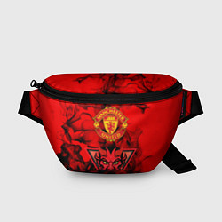 Поясная сумка Manchester United, цвет: 3D-принт