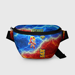 Поясная сумка Brawl Stars Мах, цвет: 3D-принт