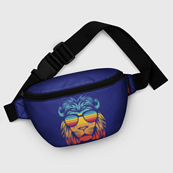 Поясная сумка LION2, цвет: 3D-принт — фото 2