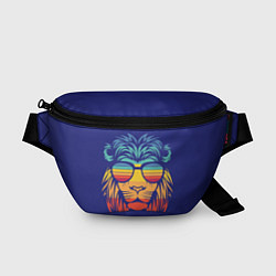 Поясная сумка LION2, цвет: 3D-принт