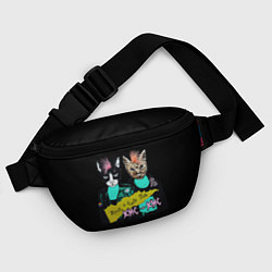 Поясная сумка Кис-Кис, цвет: 3D-принт — фото 2
