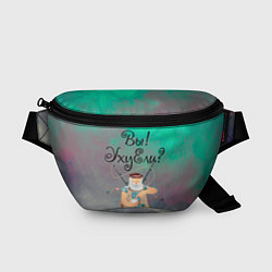 Поясная сумка Рыбак, цвет: 3D-принт
