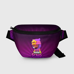 Поясная сумка Brawl stars sandy, цвет: 3D-принт